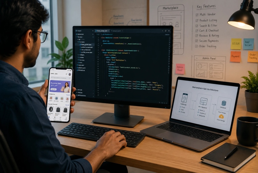 How to Build a Marketplace App in 2026: Features, Development Process, and Cost Estimation