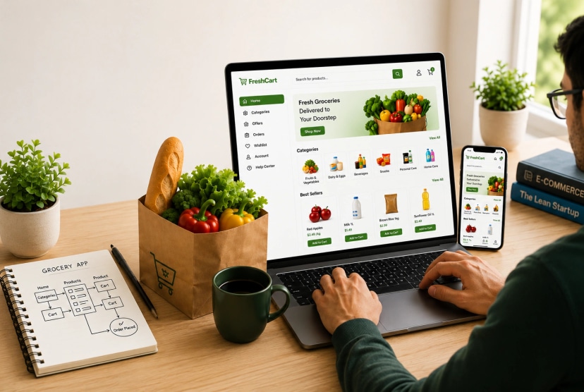 How Much Does It Cost to Build a Fully Functional Grocery Web Application?